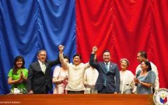 <b>菲律宾国会正式宣布马科斯当选菲总统</b>