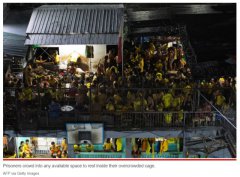 照片揭示菲律宾一监狱恶劣环境，英媒：英国黑帮头目关在里面